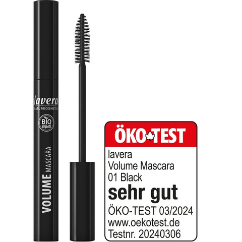 Lavera VOLUME MASCARA -Black- Bio 9ml
