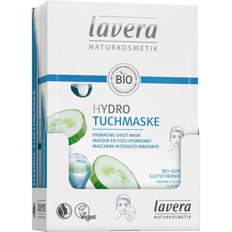 Lavera Hydro Tuchmaske Bio 21g