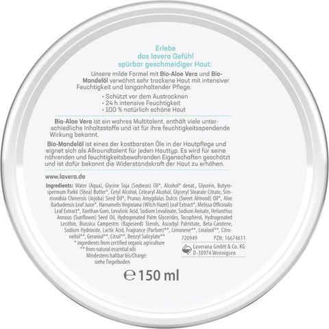 Lavera basis sensitiv Creme Bio 150ml