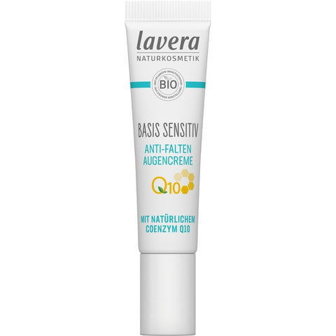 Lavera basis sensitiv Anti-Falten Augencreme Q10 Bio 15ml