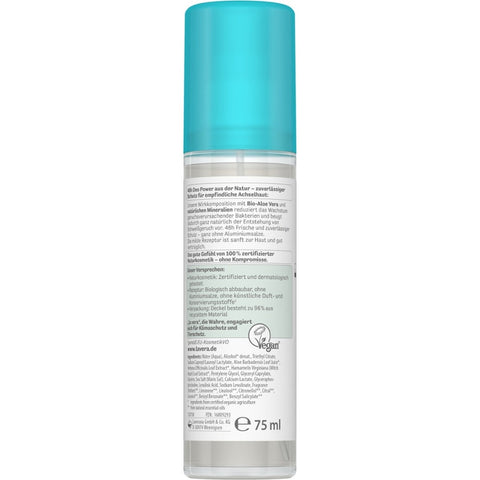 Lavera Deo Spray basis sensitiv NATURAL & SENSITIVE Bio 75ml