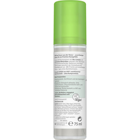 Lavera Deo Spray NATURAL & REFRESH Bio 75ml