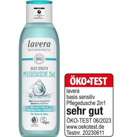 Lavera basis sensitiv Pflegedusche 2in1 Bio 250ml