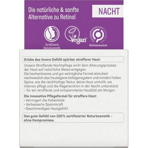 Lavera Straffende Nachtpflege Bio 50ml