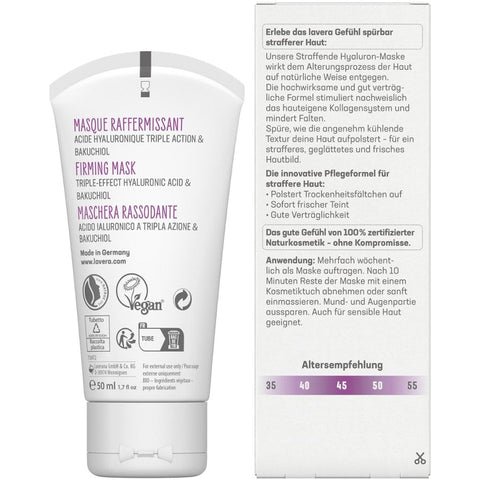 Lavera Straffende Hyaluron-Maske Bio 50ml