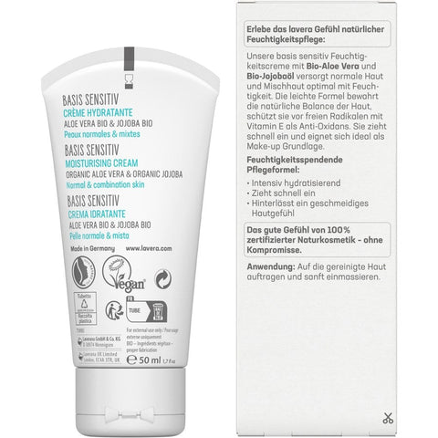 Lavera basis sensitiv Feuchtigkeitscreme Bio 50ml