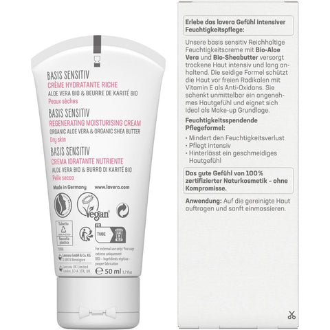 Lavera basis sensitiv Reichhaltige Feuchtigkeitscreme Bio 50ml