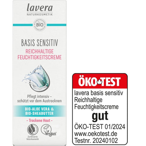 Lavera basis sensitiv Reichhaltige Feuchtigkeitscreme Bio 50ml