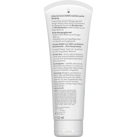 Lavera basis sensitiv Reinigungsmilch Bio 125ml