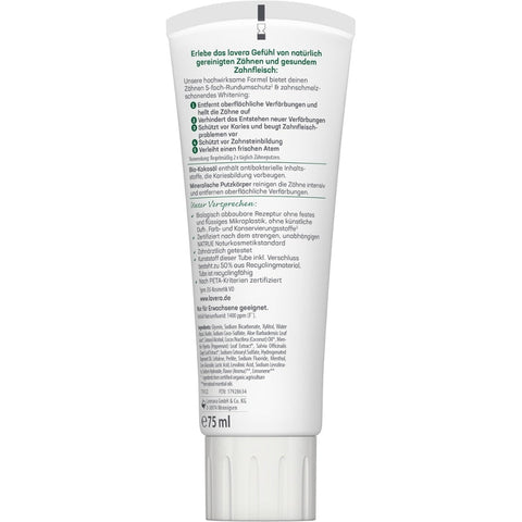 Lavera Zahncreme Sensitive Whitening Bio 75ml