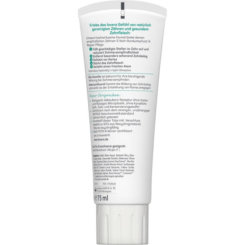 Lavera Zahncreme Sensitive & Repair Bio 75ml