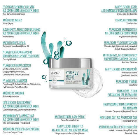 Lavera Hydro Refresh Creme-Gel 50.0 g