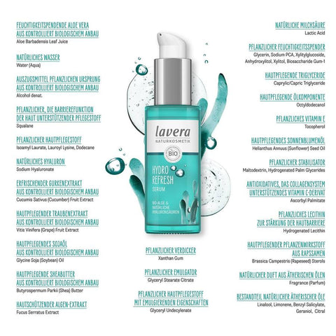 Lavera Hydro Refresh Serum Bio 30ml