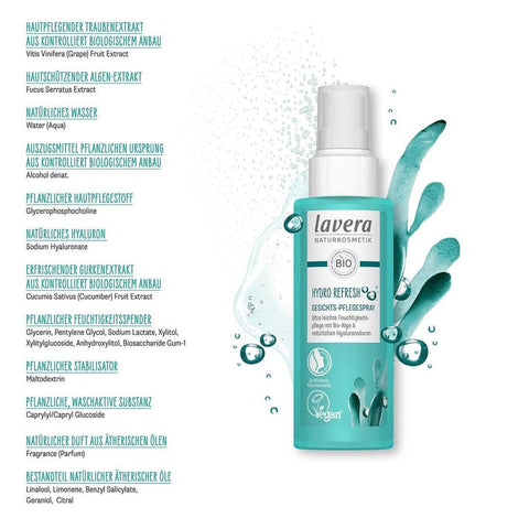 Lavera Hydro Refresh Gesichtspflegespray Bio 100ml