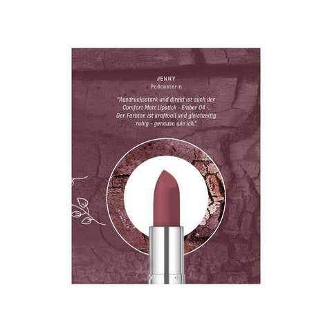 Lavera Comfort Matt Lipstick -Ember 04- Bio 4,5g
