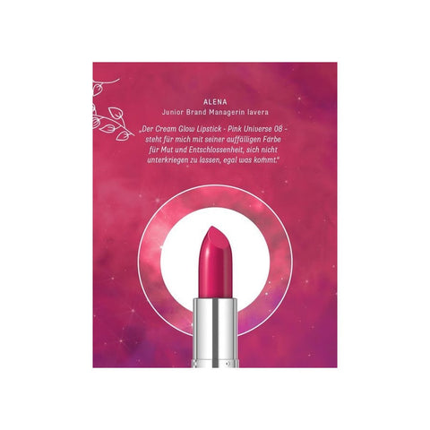 Lavera Cream Glow Lipstick -Pink Universe 08- Bio 4,5g