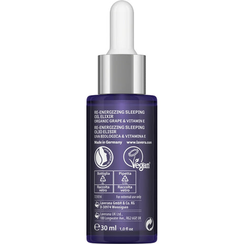 Lavera Re-Energizing Sleeping Öl-Elixier Bio 30ml