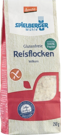 Spielberger Mühle glutenfreie Reisflocken Vollkorn 250 g Bio