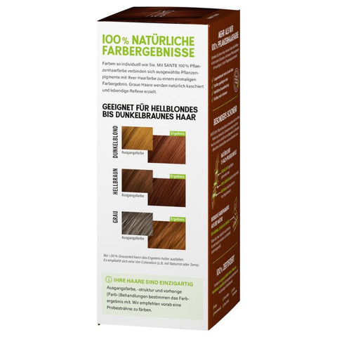 SANTE 100% Pflanzenhaarfarbe mit 3-Fach Pflegekomplex BRONZE 03 Bio 100g