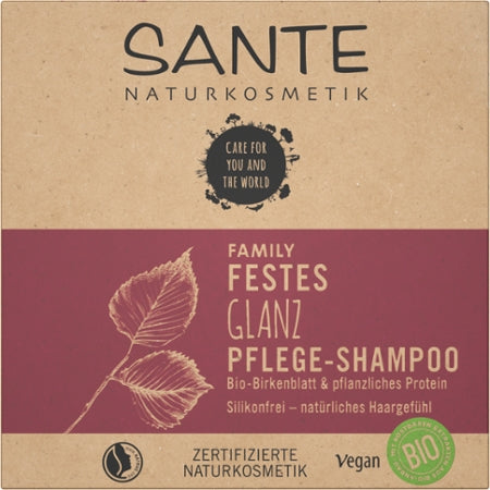 Sante Naturkosmetik Family Festes Glanz Pflege-Shampoo Bio 60g
