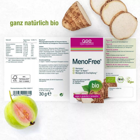 GSE MenoFree® (Bio), 60 Tabl. à 500 mg, 30g