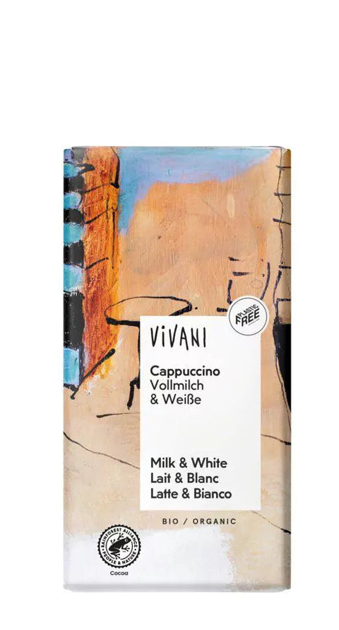 Vivani Cappuccino Schokolade 100g Bio