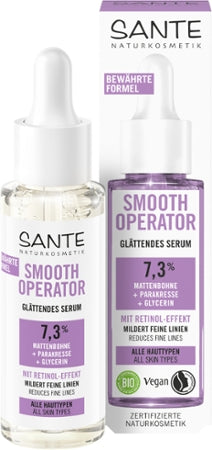 Sante Naturkosmetik Smooth Operator glättendes Serum Bio 30ml