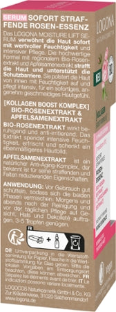 Logona moisture lift sofort straffendes 2-Phasen Serum 30 ml