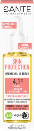 Sante Naturkosmetik Skin Protection Intense Serum mit Vitamin E Bio 30ml