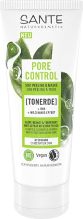 Sante Naturkosmetik Pore Control 5in1 Peeling & Maske Bio 100ml
