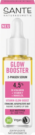 Sante Naturkosmetik Glow Boost 2-Phasen Serum Bio 30ml