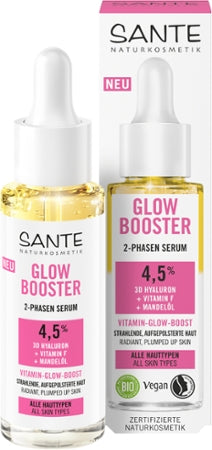 Sante Naturkosmetik Glow Boost 2-Phasen Serum Bio 30ml