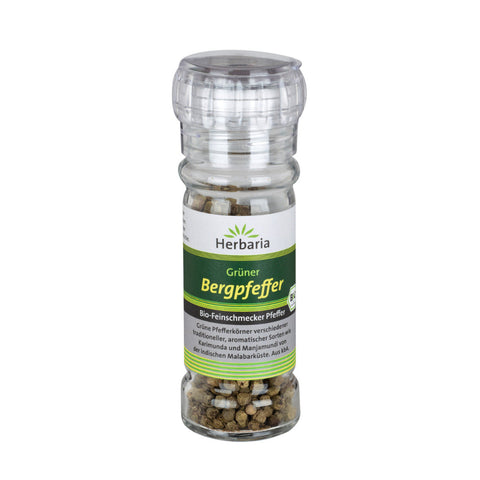 Herbaria Grüner Bergpfeffer Mühle Bio 25 g