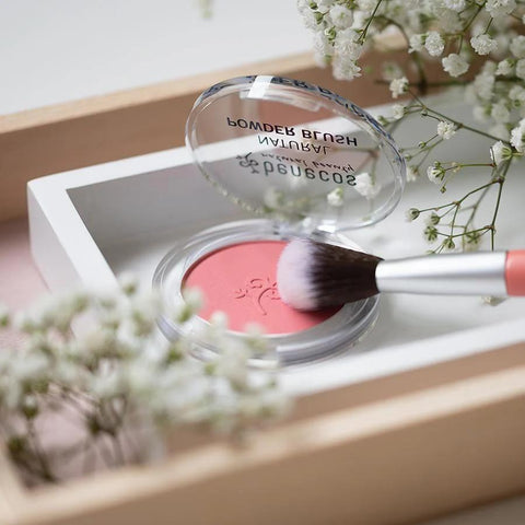 benecos Natural Beauty  Compact Powder Blush sassy salmon Bio 5,5g