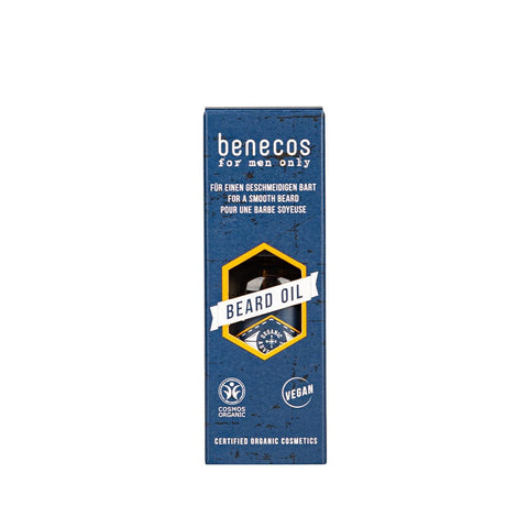 benecos MEN ONLY Beard Oil Bio-Ölmischung 30ml