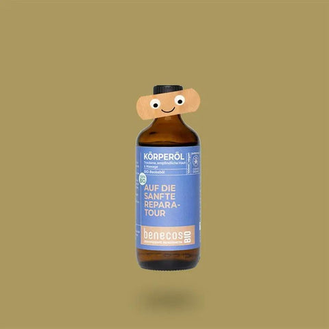 benecos AUF DIE SANFTE REPARATOUR Körperöl Bio-Baobaböl 100ml