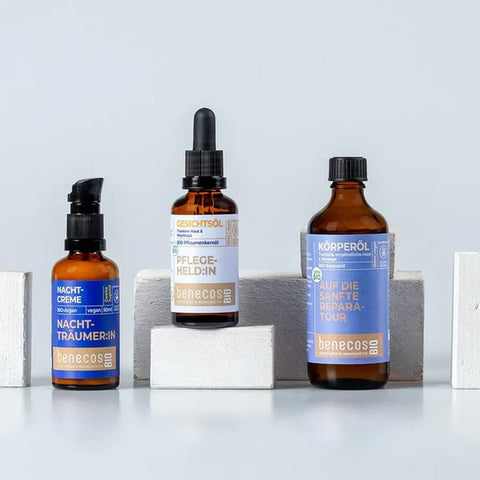benecos AUF DIE SANFTE REPARATOUR Körperöl Bio-Baobaböl 100ml