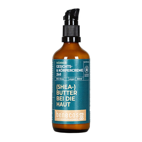benecos (SHEA-)BUTTER BEI DIE HAUT 2in1 Gesichts-Körpercreme Bio 100ml