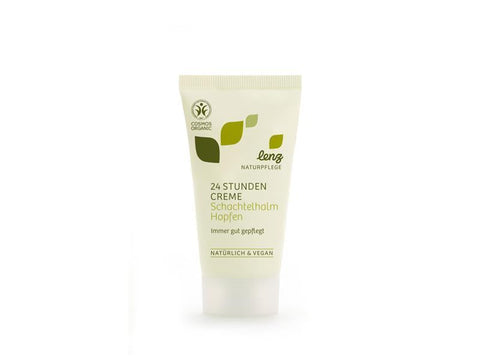Lenz 24 Stunden Creme Hopfenblüte Schachtelhalm Vegan Naturpflege 50ml Bio