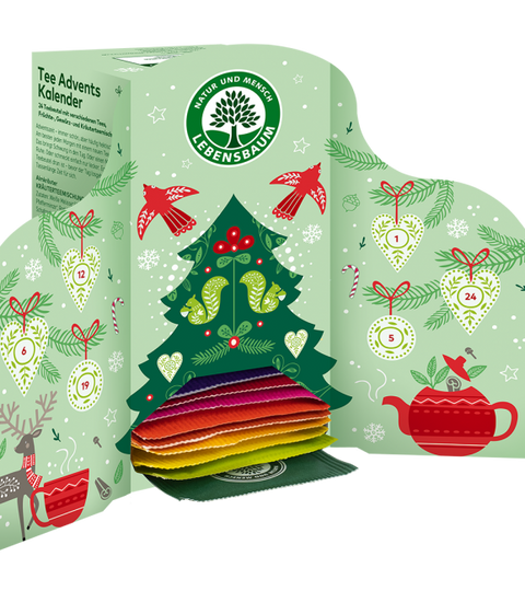 Lebensbaum Tee-Adventskalender - Bio, 43.5 g