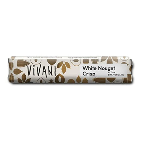 Vivani White Nougat Crisp Schokoriegel Bio
