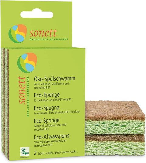 Sonett Öko Spülschwamm 2er Bio