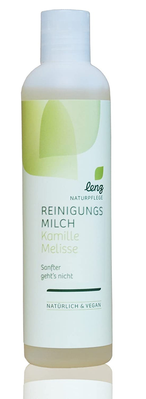 Lenz Reinigungsmilch Kamille Melisse Vegan Naturpflege 150ml
