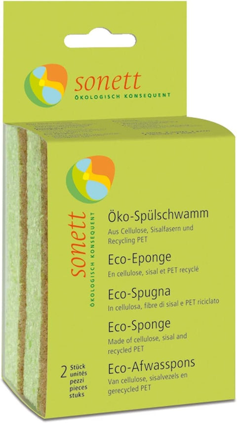Sonett Öko Spülschwamm 2er Bio