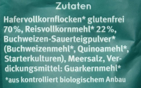 Bauckhof Haferbrot Vollkorn (glutenfrei) 500g