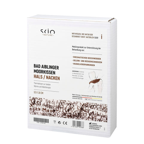 Scio-Bad Aiblinger Moorkissen Hals/Nacken - 53x18 cm, 1400 g