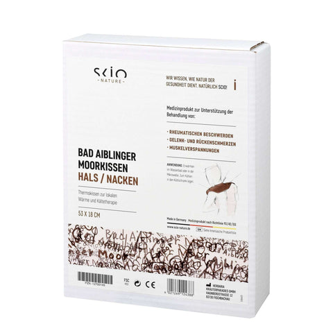 Scio-Bad Aiblinger Moorkissen Hals/Nacken - 53x18 cm, 1400 g