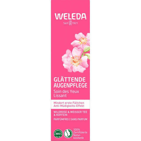 WELEDA Wildrose Glättende Augenpflege Bio 10ml