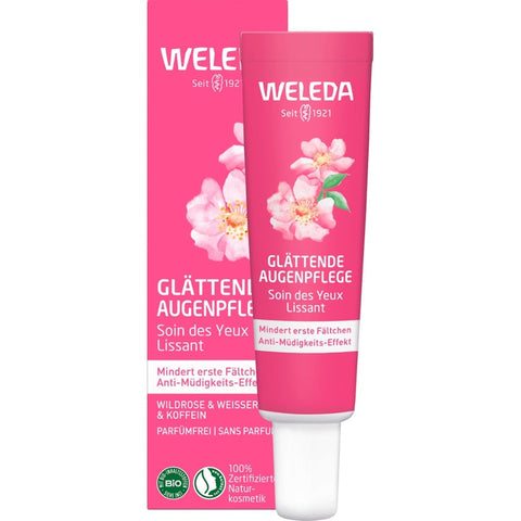 WELEDA Wildrose Glättende Augenpflege Bio 10ml