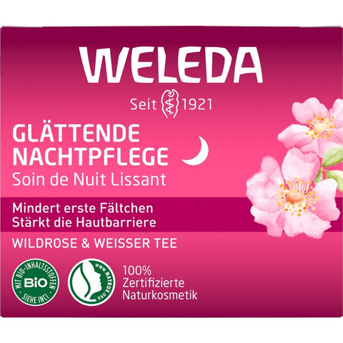 WELEDA Wildrose Glättende Nachtpflege Bio 30ml